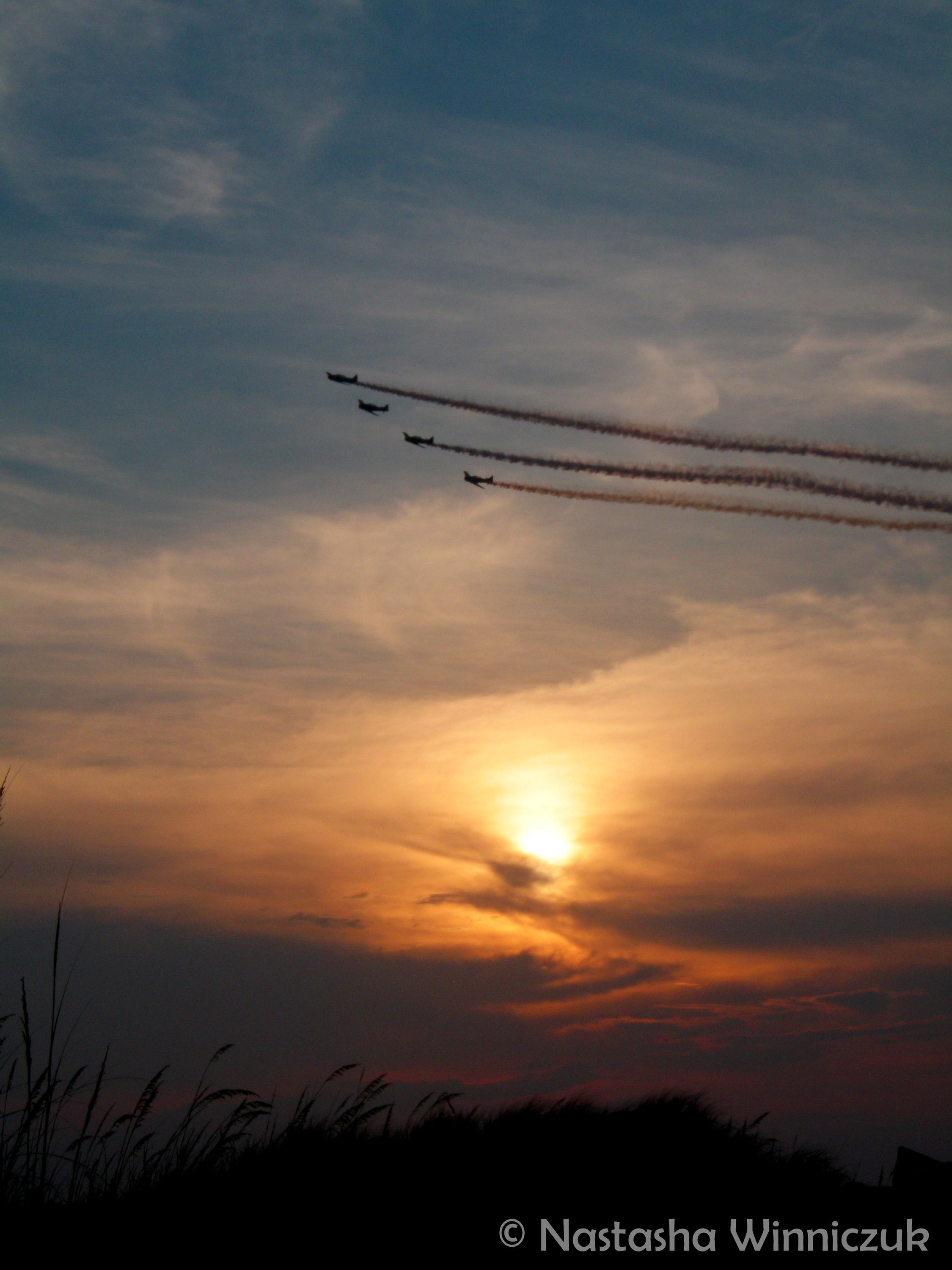 Destin, Florida, July 4th sunset 2009