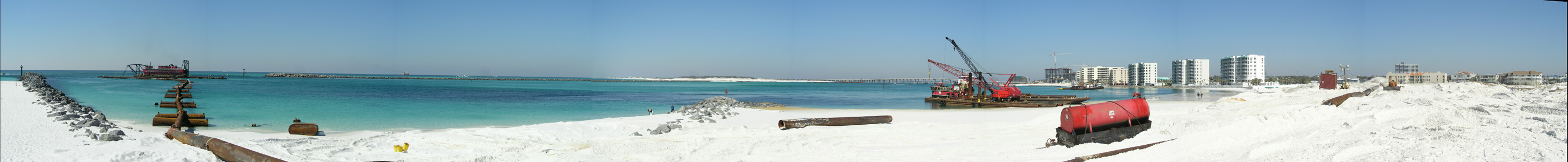 Destin Jetties dredging 3/4/06