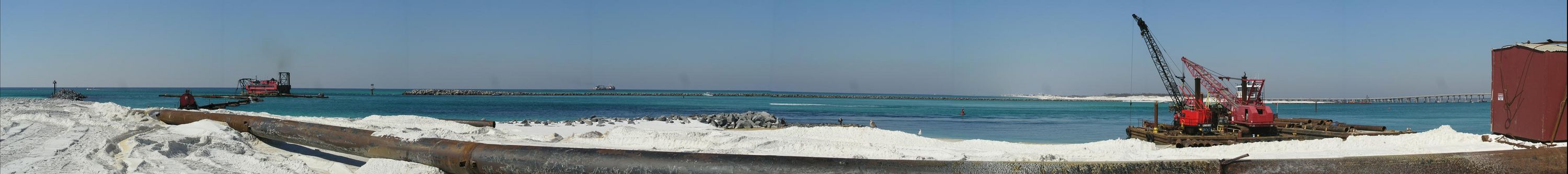 Destin Jetties dredging 3/4/06