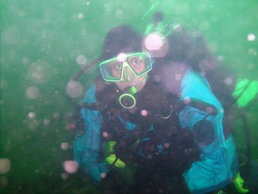 Dive buddy Todd