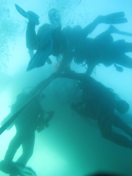 Dive Safety stop Lake Ontario