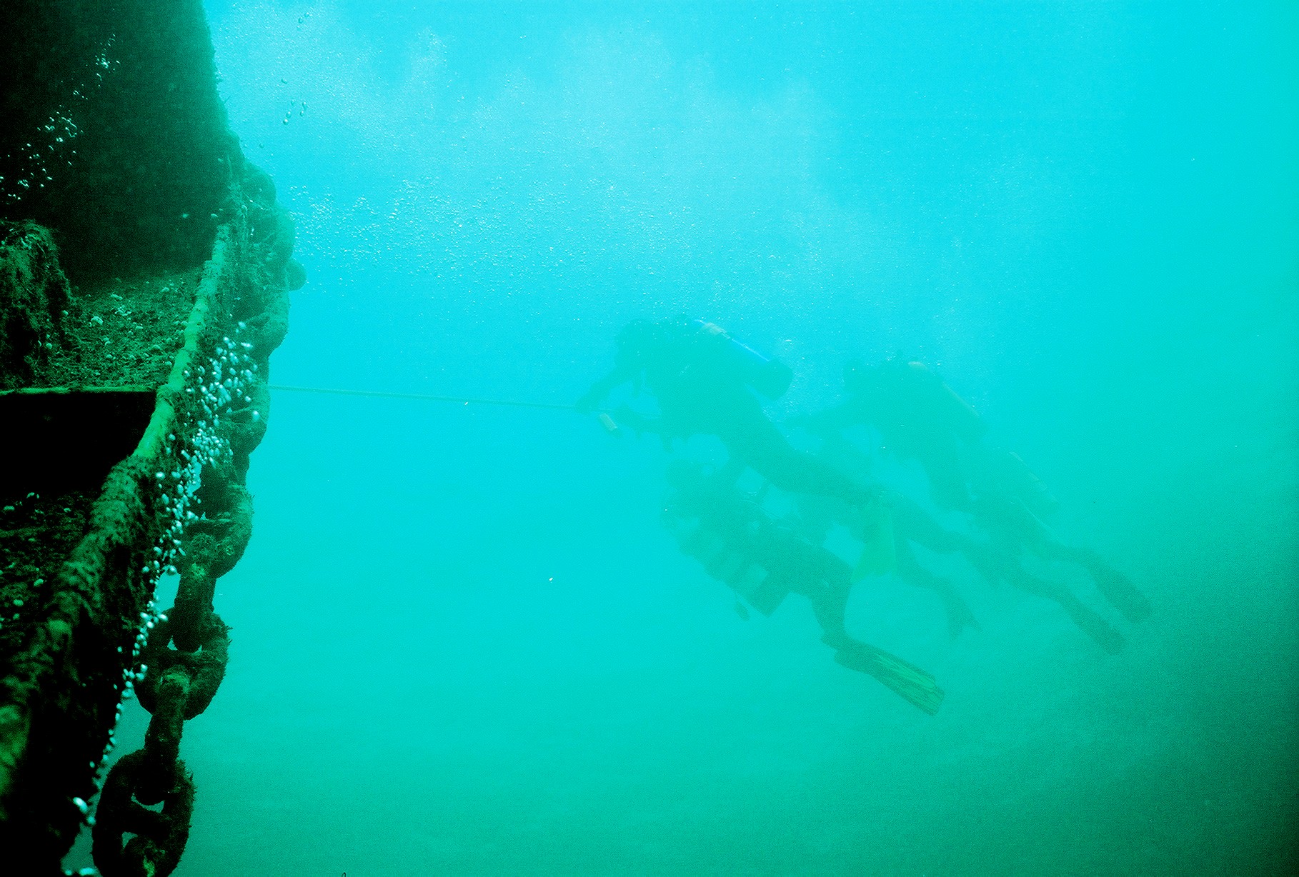 Divers on the Keystorm, St. Lawrence
