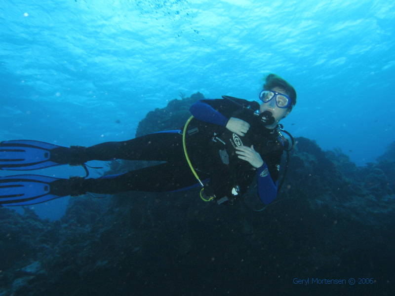 Elise in Cozumel