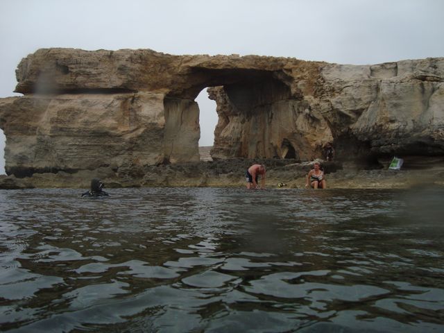 Entrance to Blue Hole, Gozo