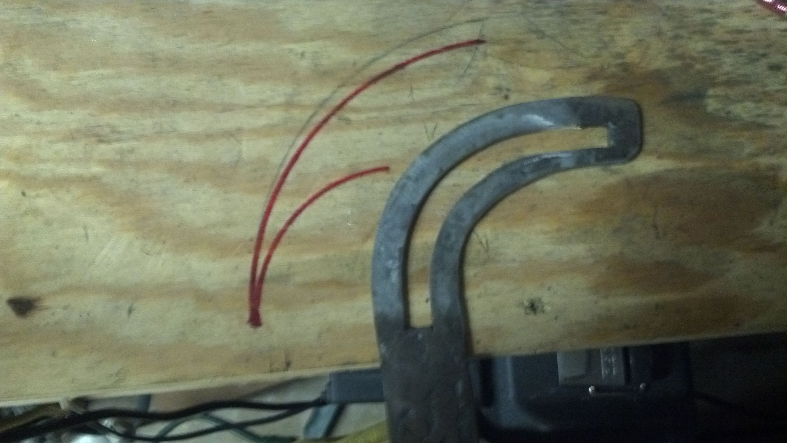 First attempt at Raw Water Pump Bracket
