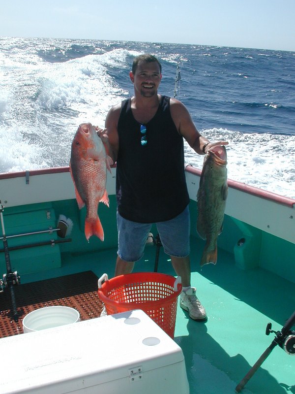 Fishing the Gulf.