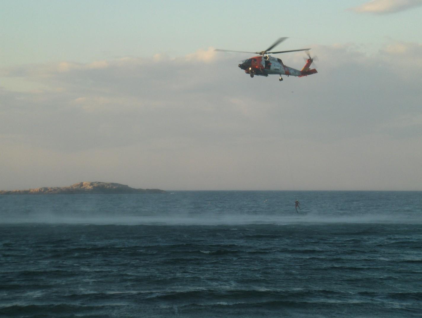 Frogmen/Coast Guard rescue demo 2008