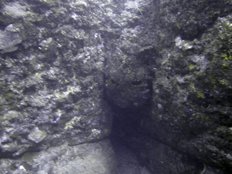 Gateway to the underwater ruins