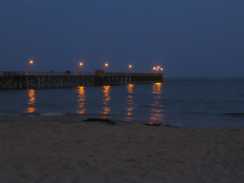 Goleta Pier at Night