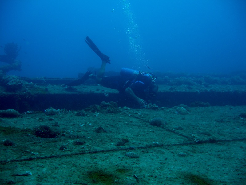 Gordon investigating the Tokai Maru