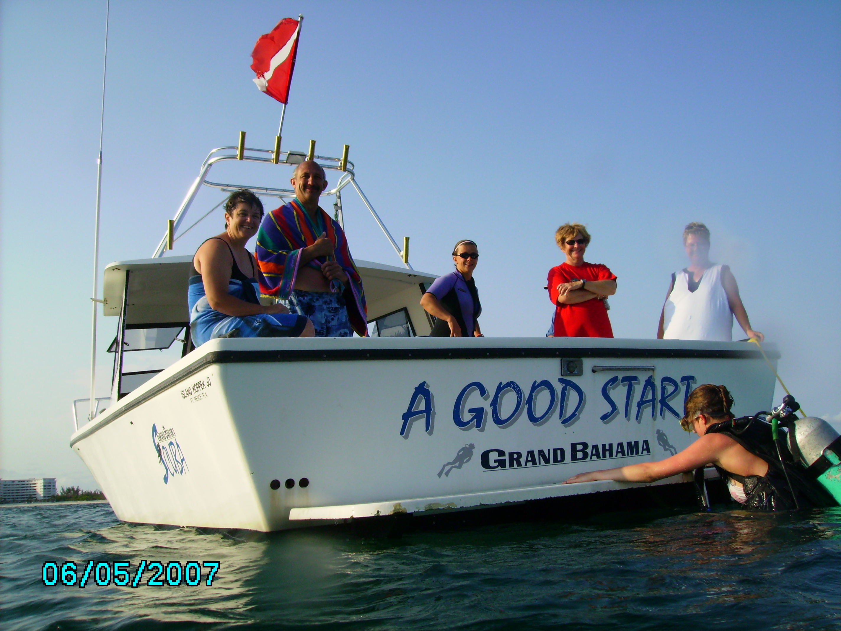 Grand Bahams Scuba Boat