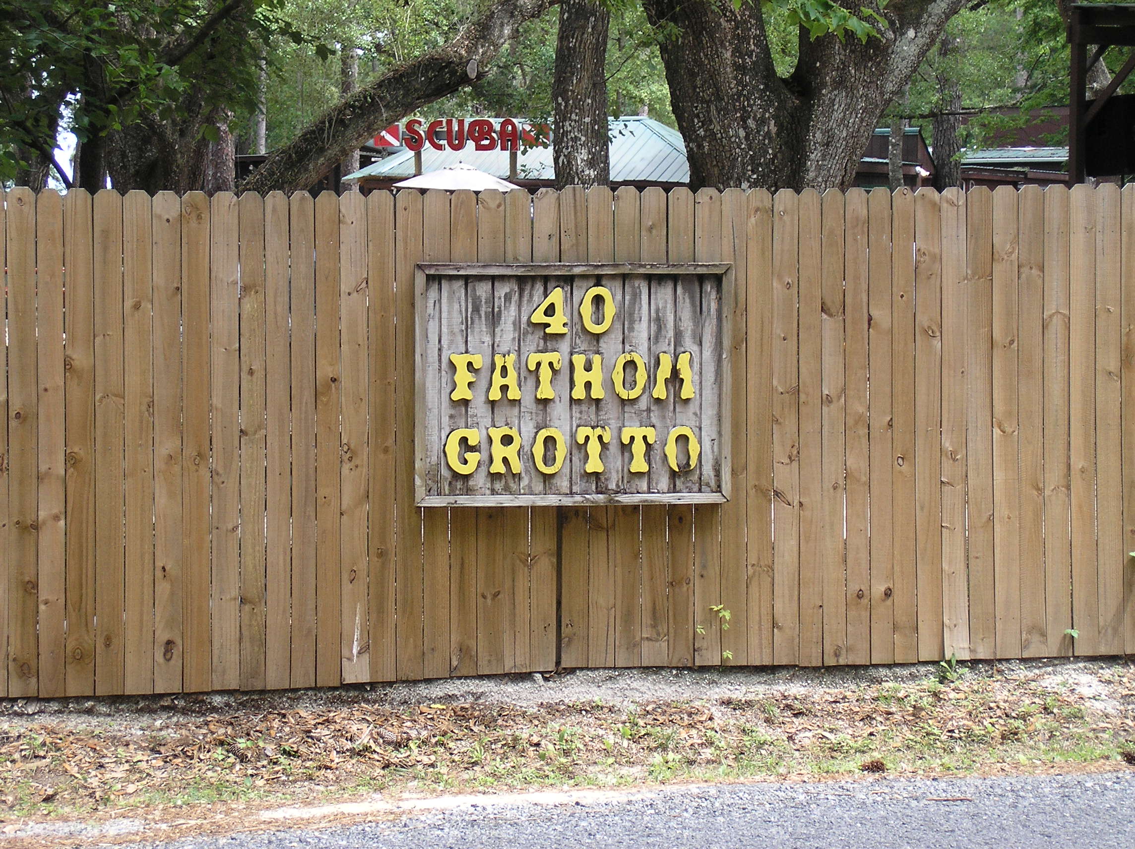 Grotto sign