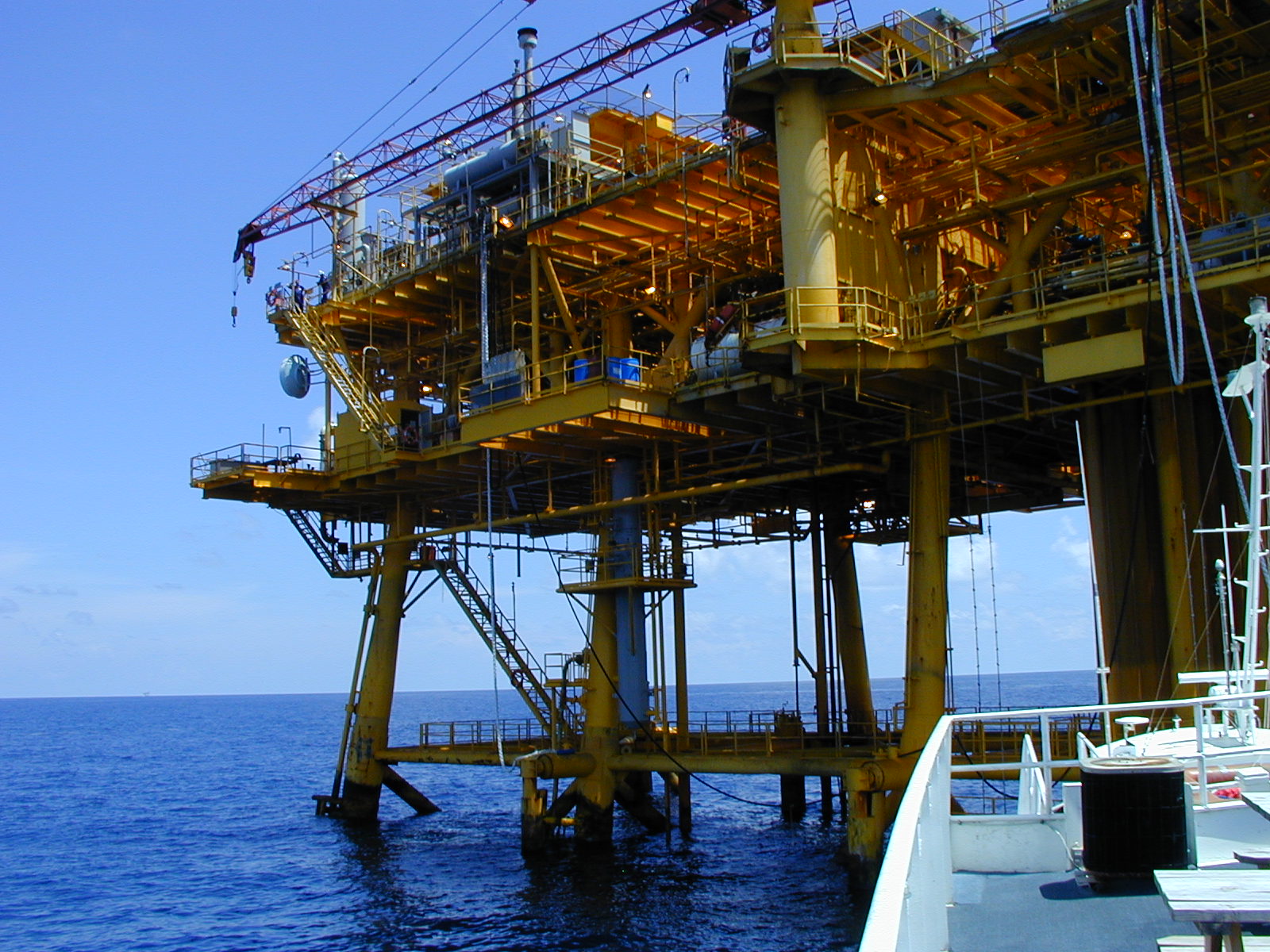 Gulf Rig diving