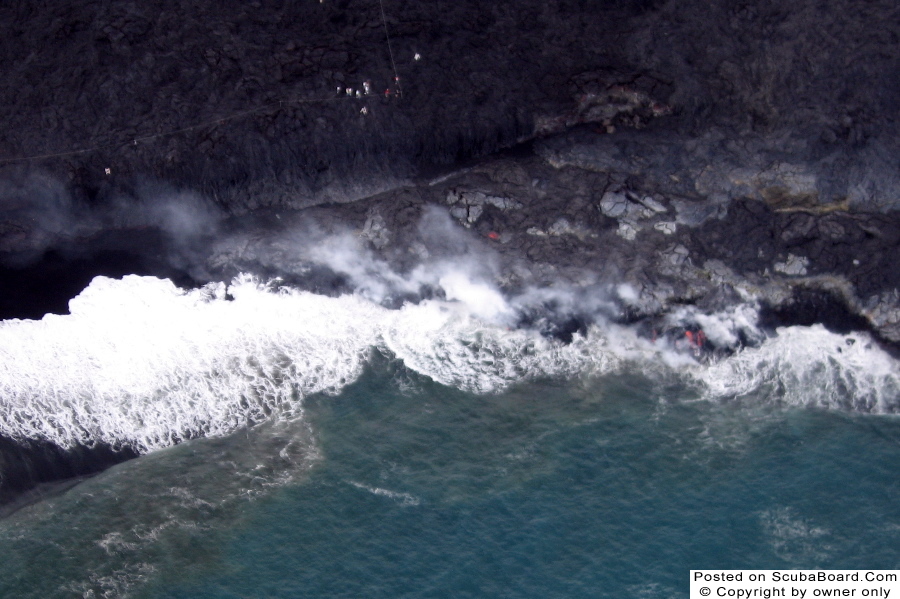 Helicopter lava tour