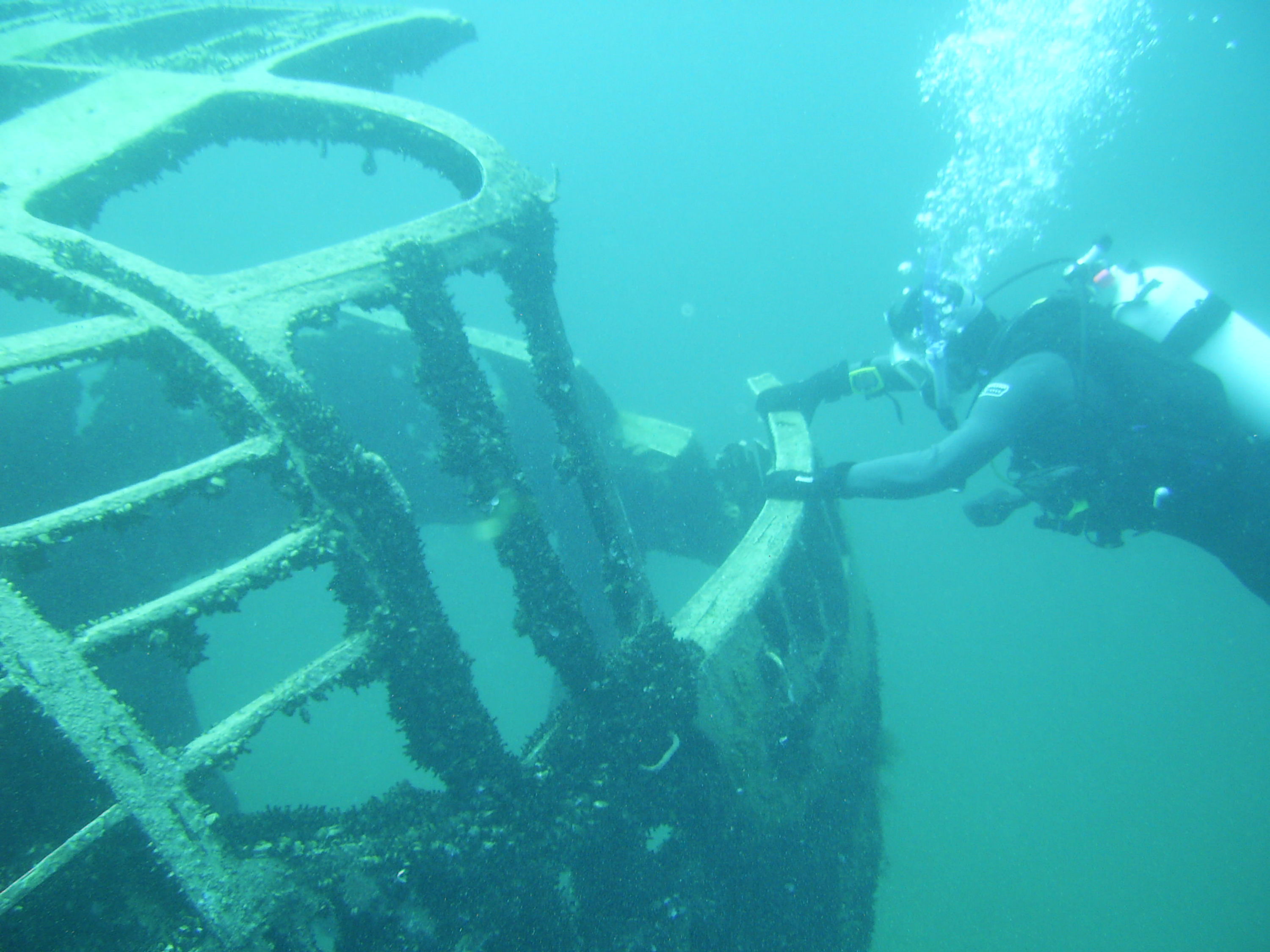 Helicopter Wreck at Dutch Springs