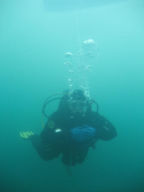 Ice diving in Sweden