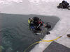 Ice diving