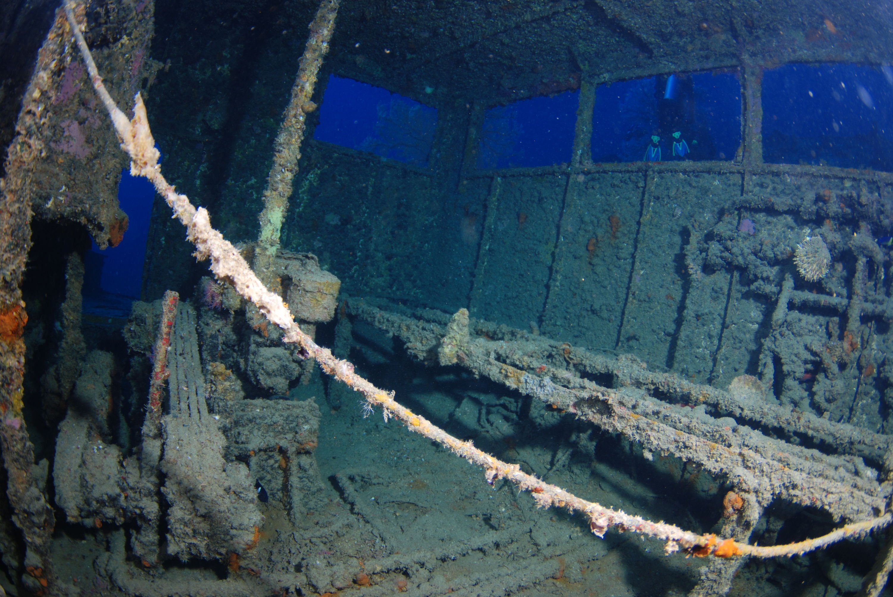 Inside the Naha Wreck