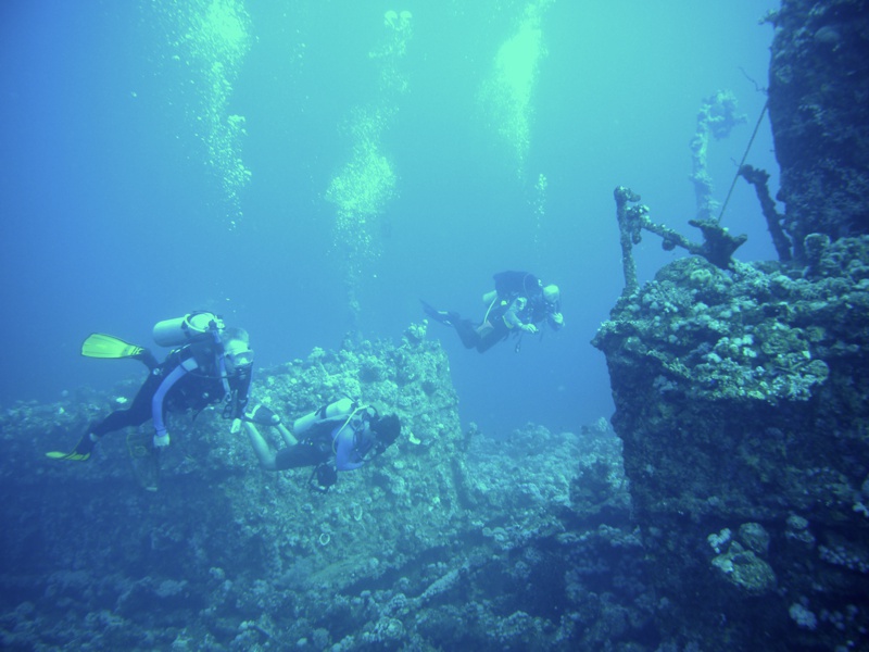 Iona Wreck, 15 - 45m depth
