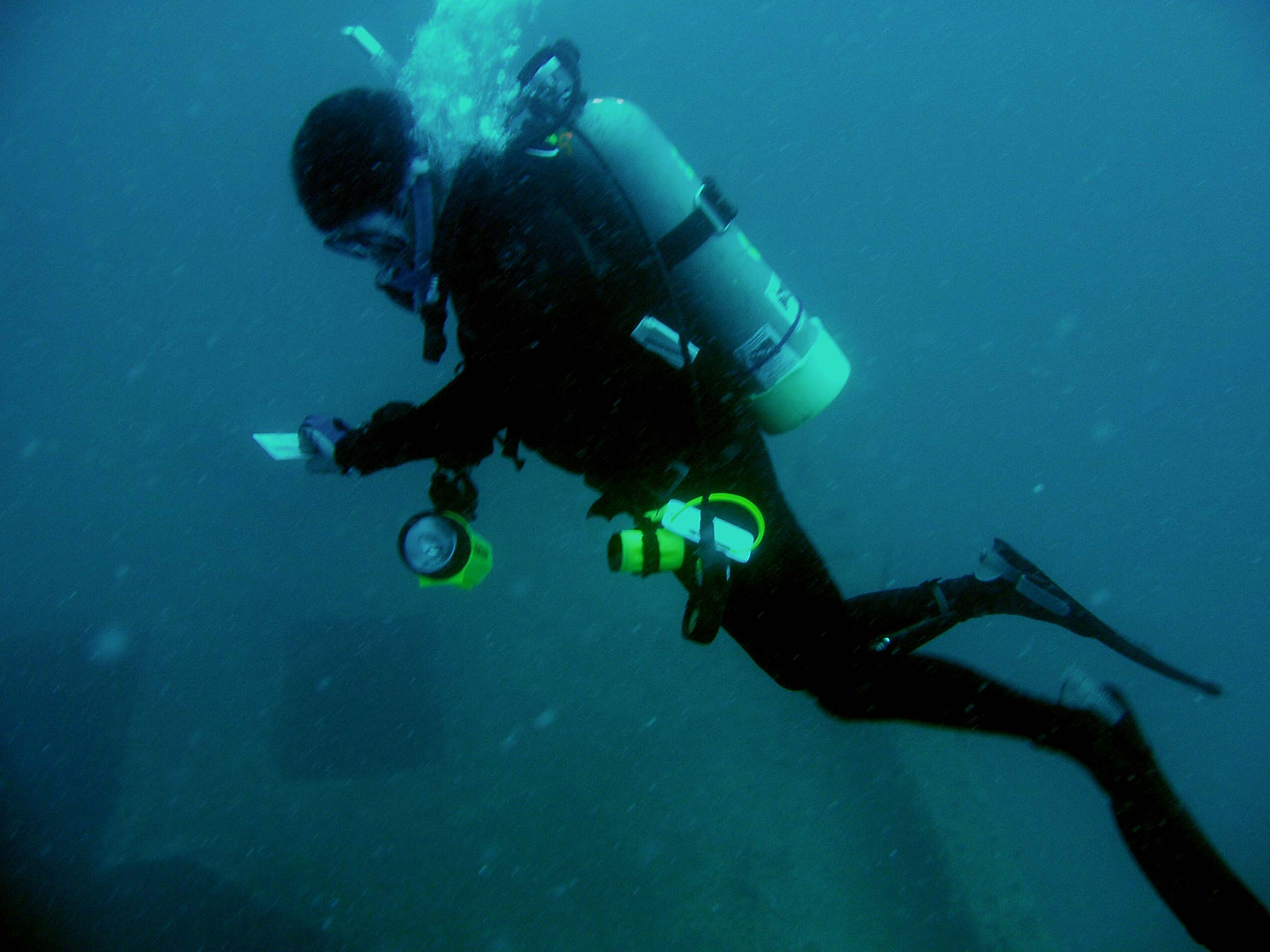 Jorge on Thunderbolt Wreck Marathon