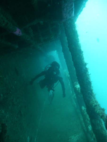 Judestudio on Promenade Deck HMNZS Waikato