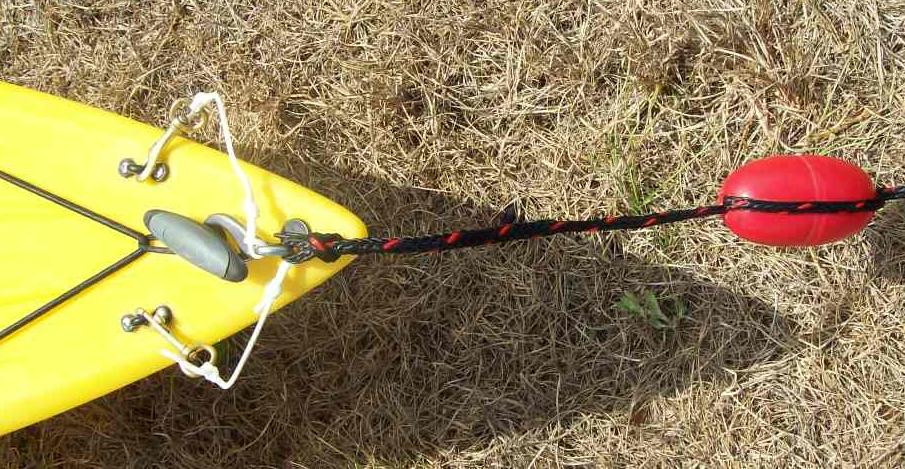 Kayak Anchor Attached