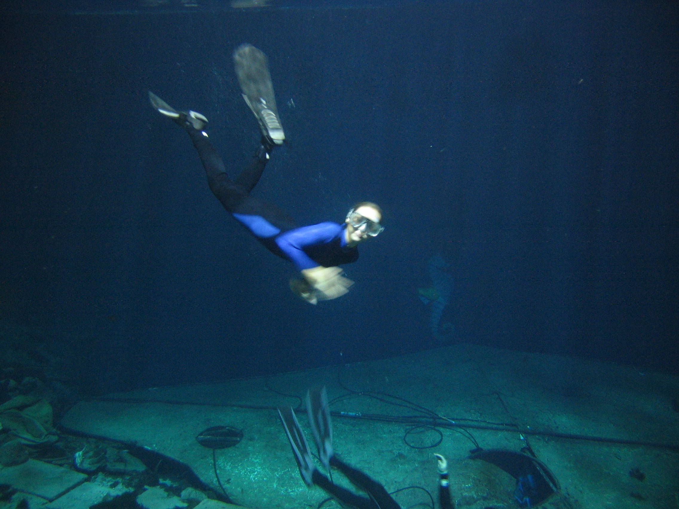 Kristen Free Diving Weeki 2007 New Years
