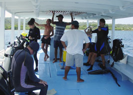 Luna Beach Resort Dive Boats, Roatan