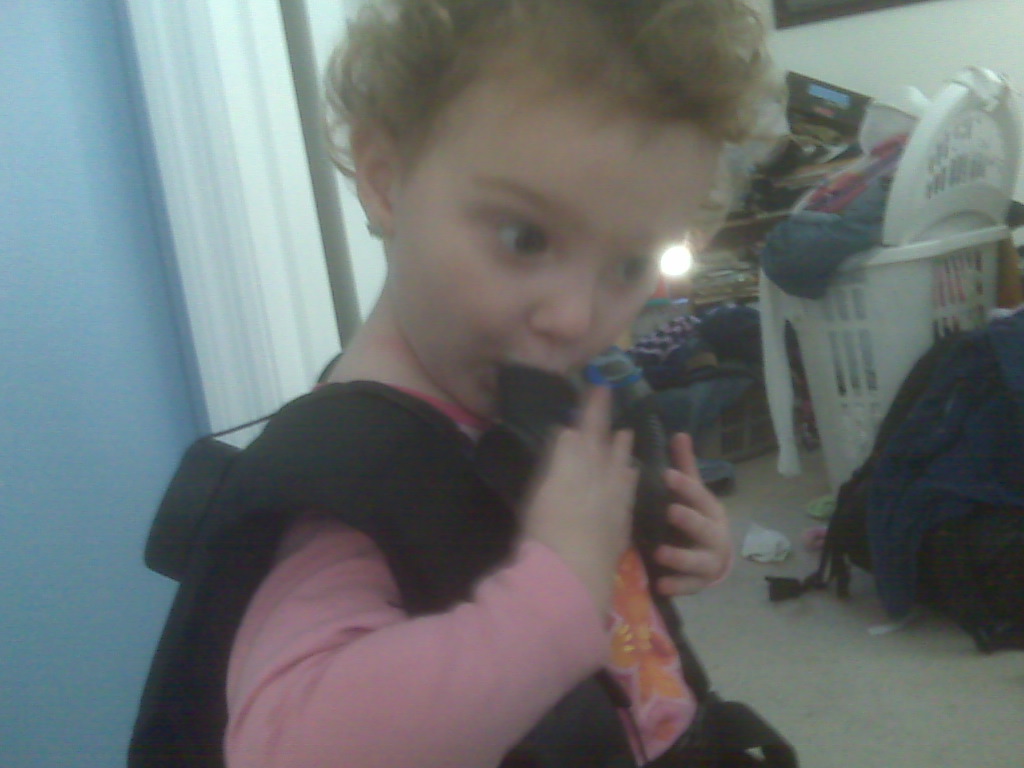 Macenzie the next SCUBA Diver :)