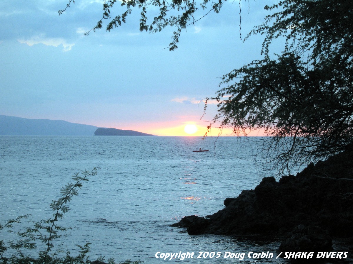 Makena Landing Sunset 2