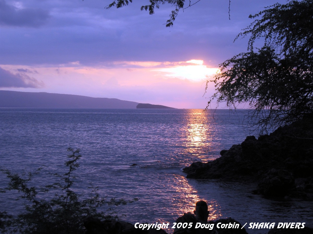 Makena Landing Sunset