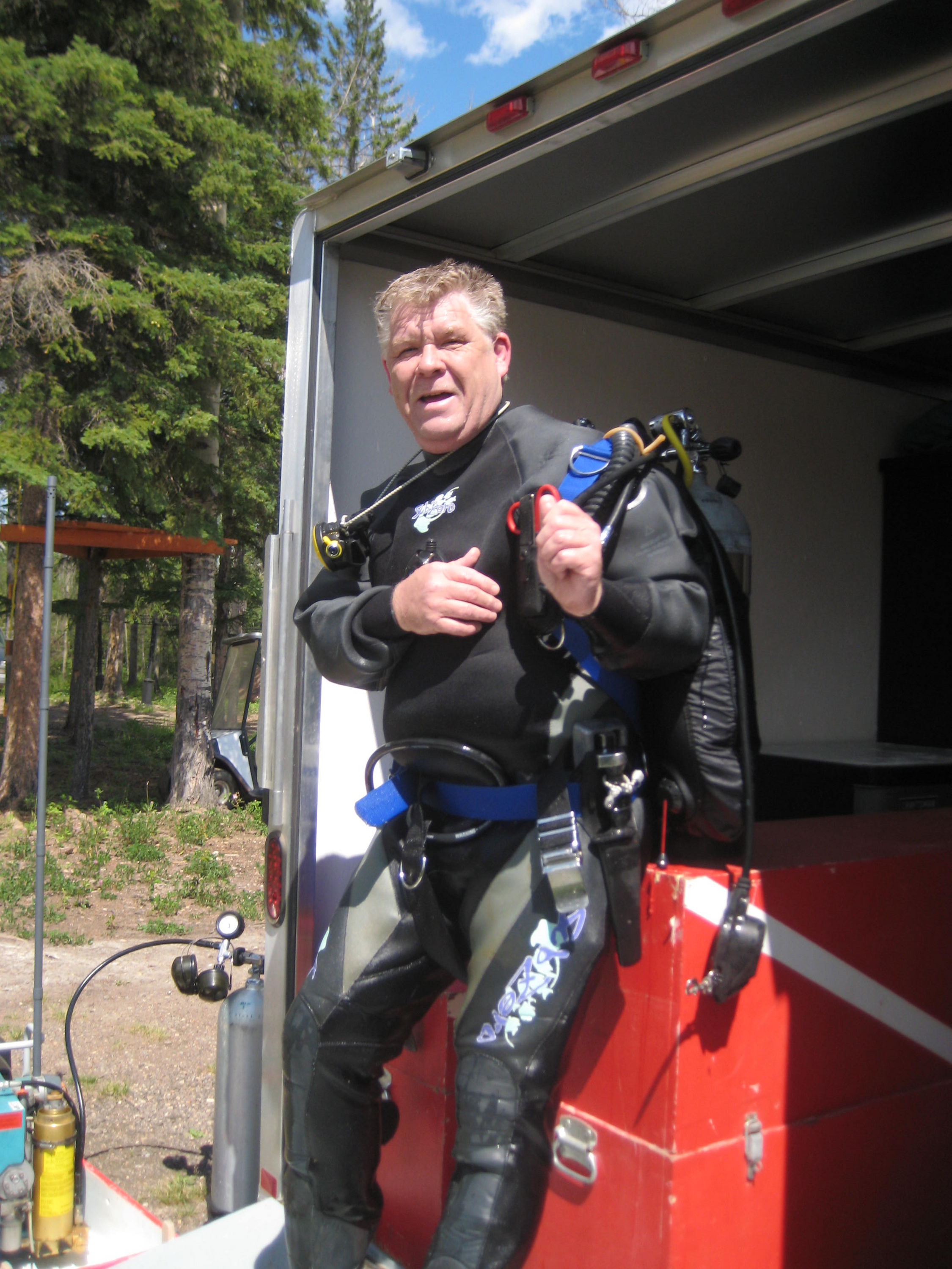 Me - 2008 June Dive Clean Up