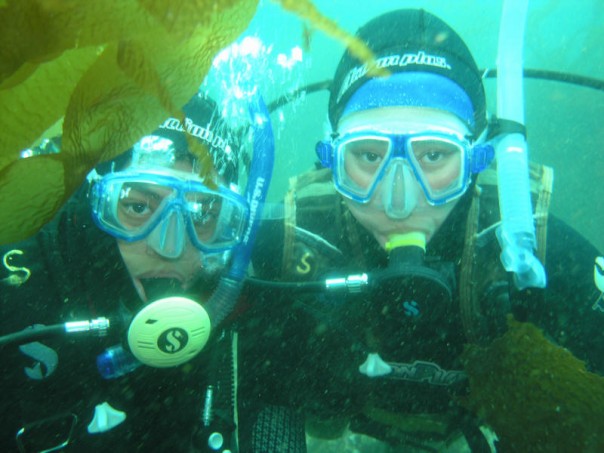 Me and a dive buddy