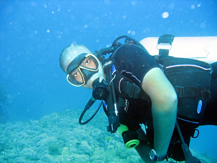 Me at Southeast Cay 1