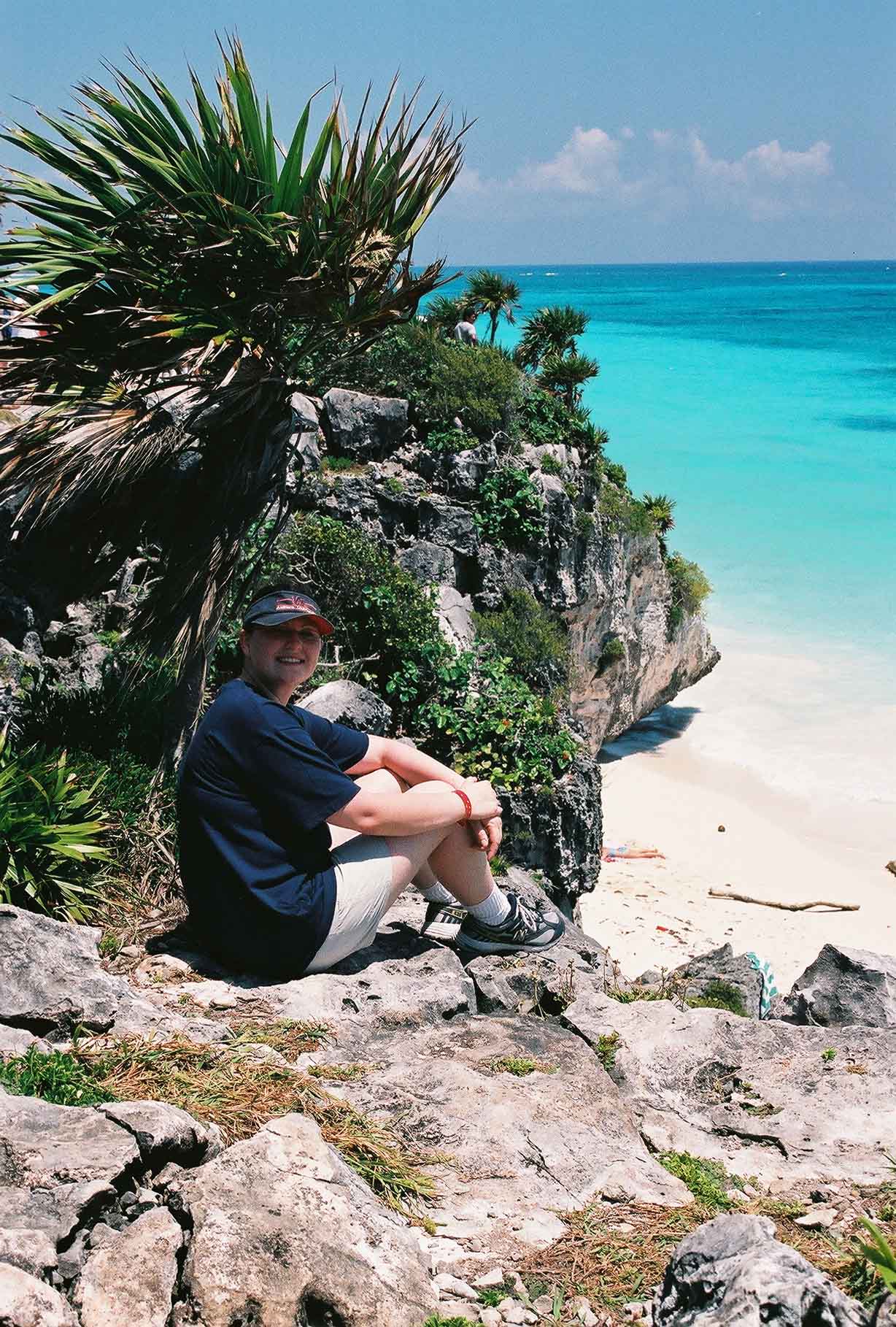 Me in Tulum, Mexico