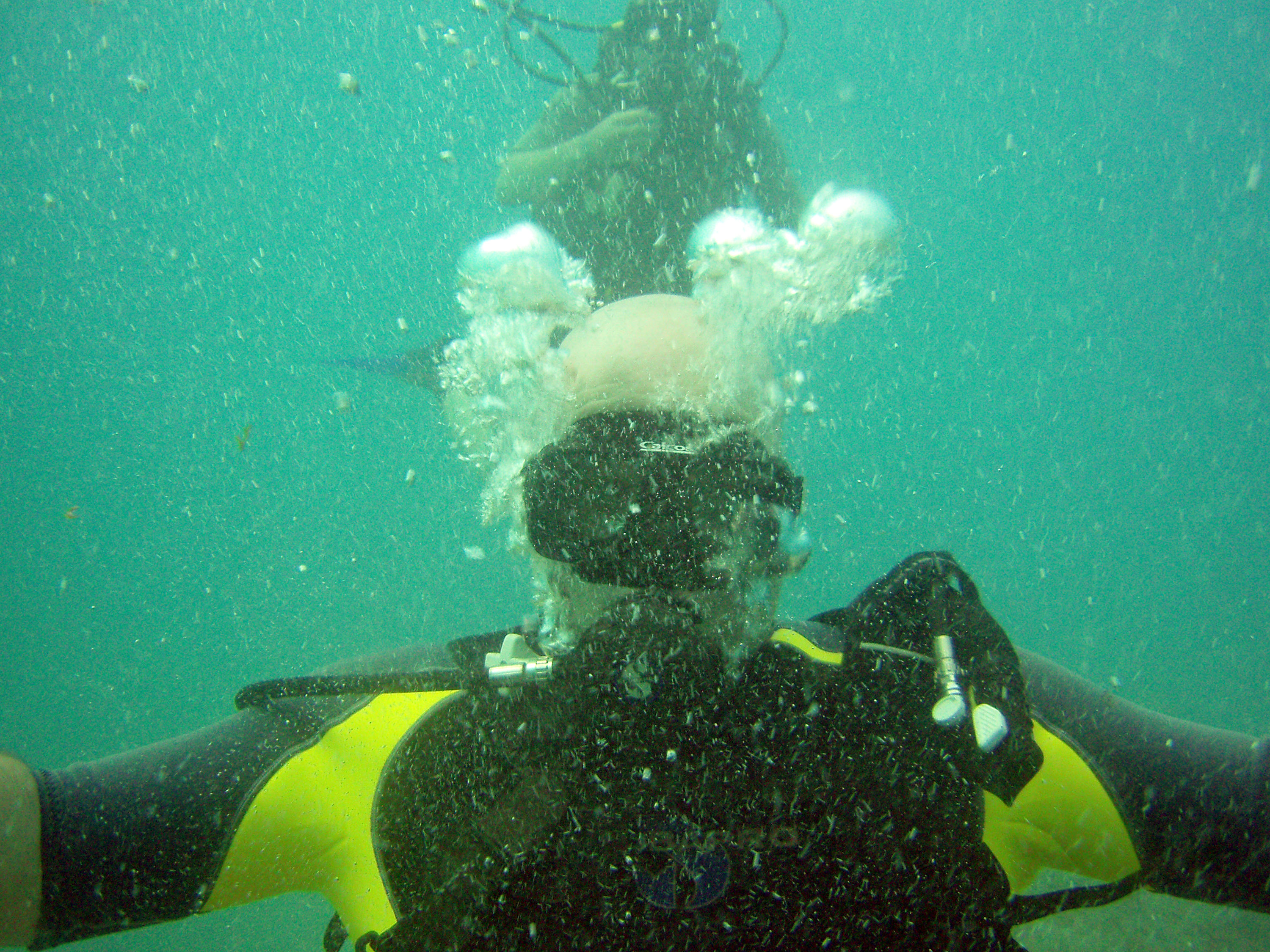 me on my discover scuba diving