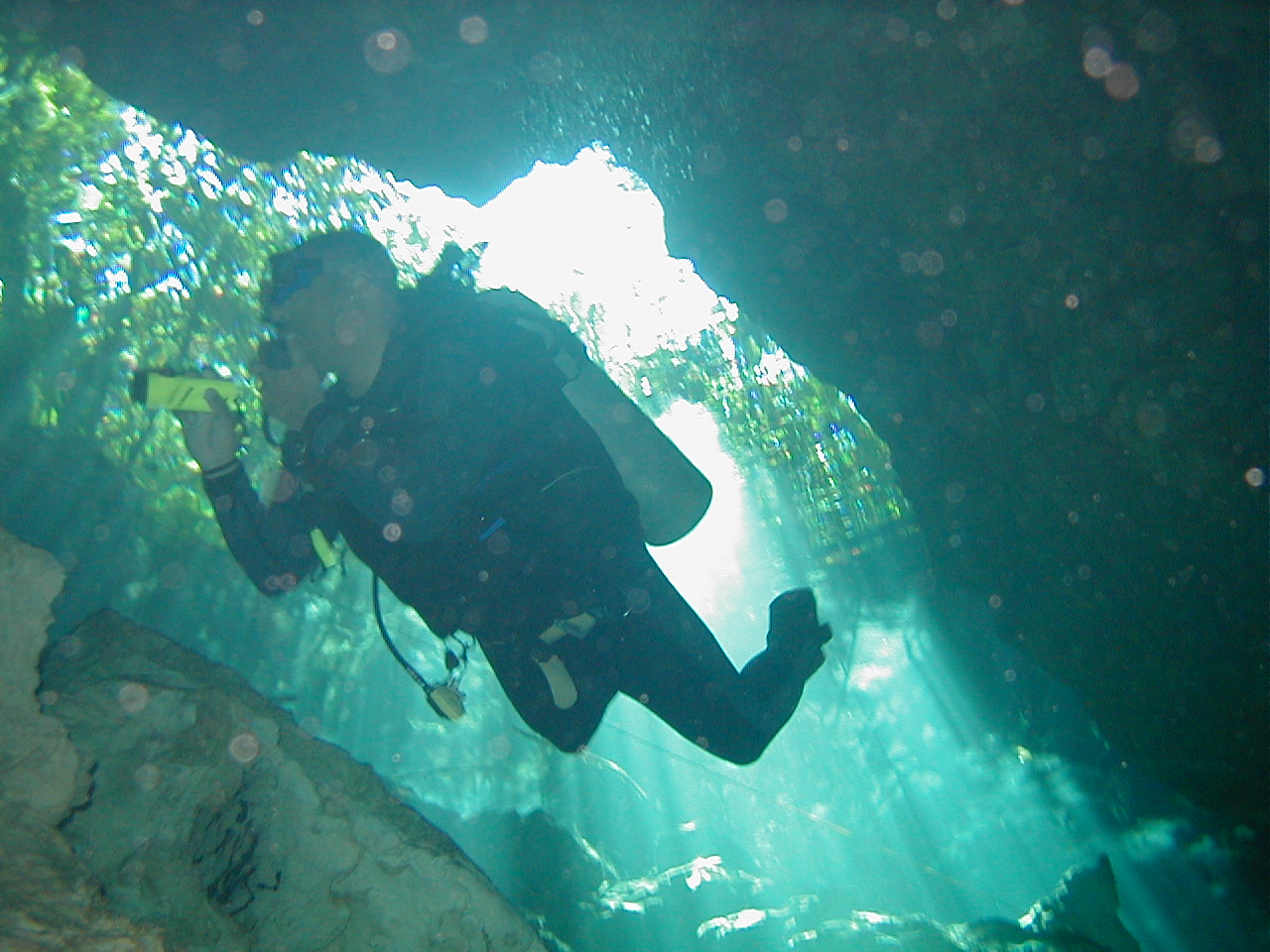 Mexico Cenote diving