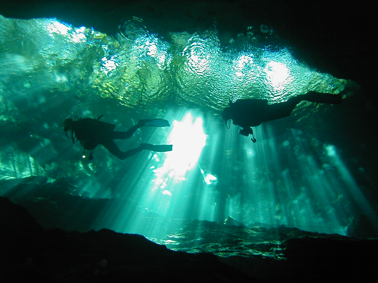 Mexico Cenote diving