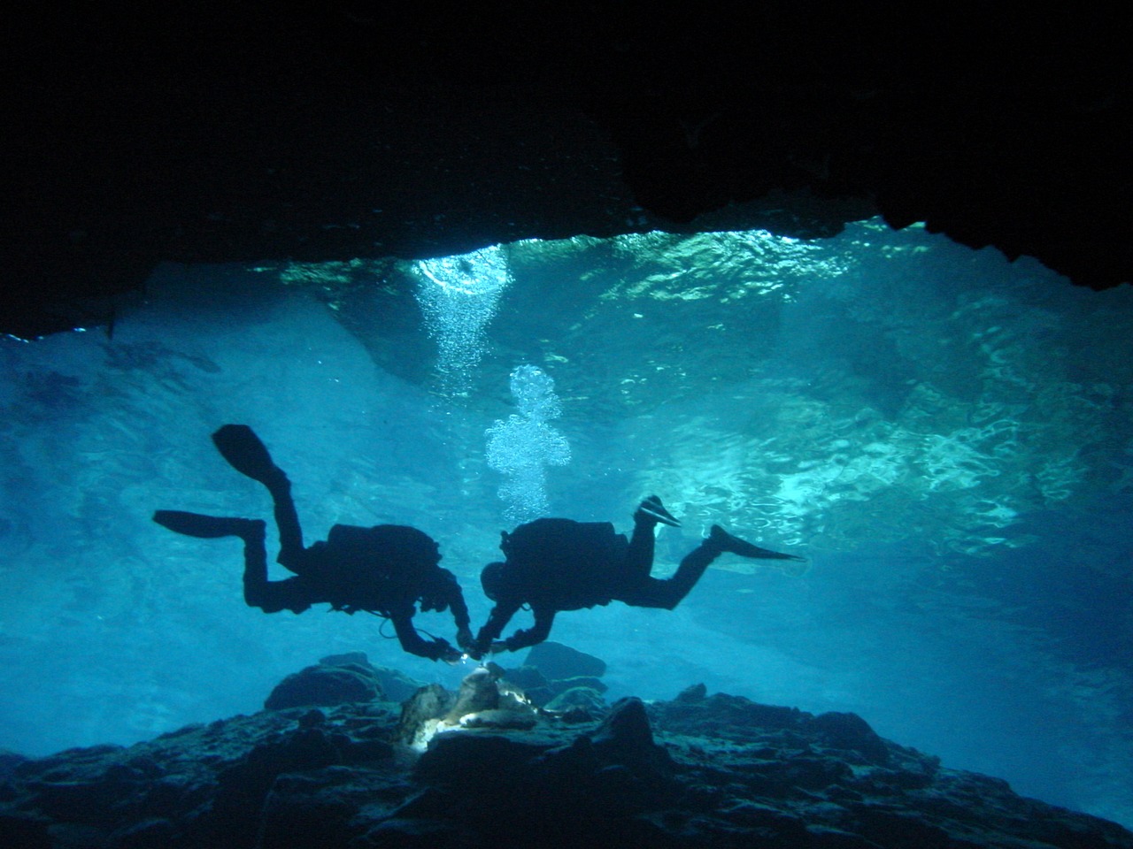 Mexico Cenote diving