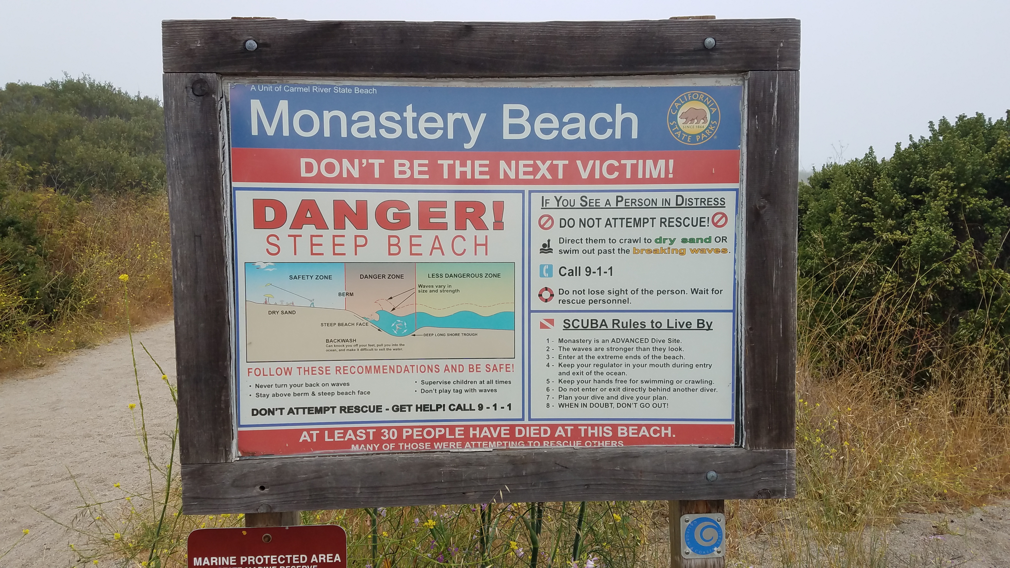Monastery Beach