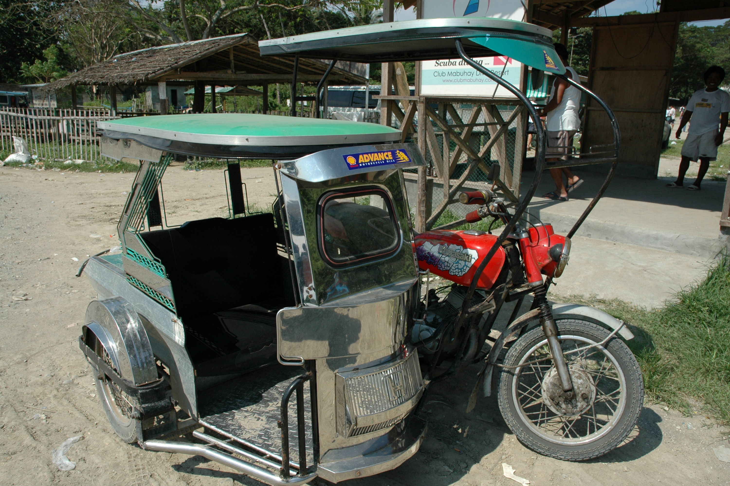 More intimate transport than a Jeepney