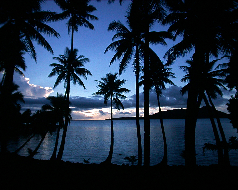 Morning at Truk Lagoon