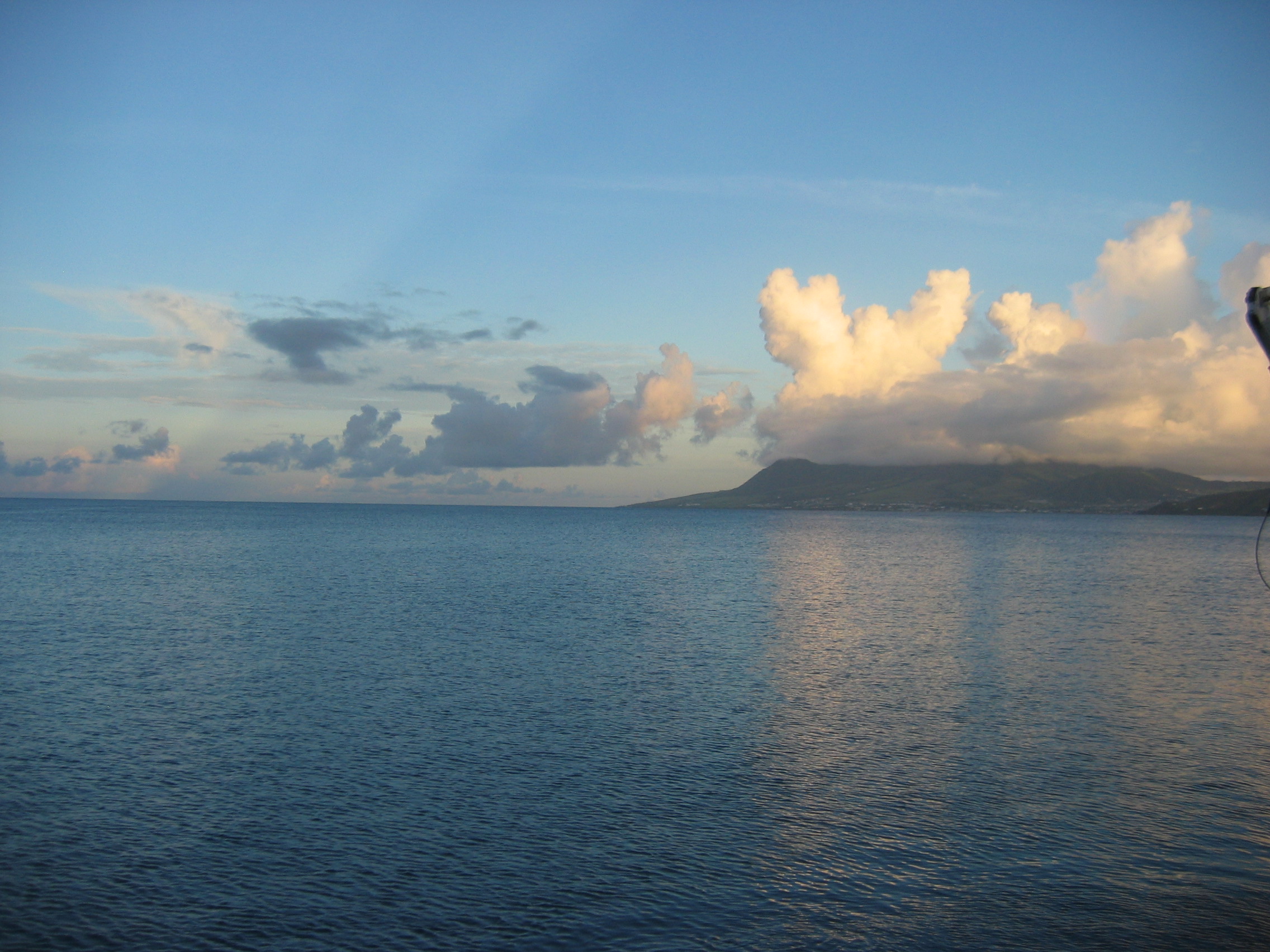 Morning view of St Kitts