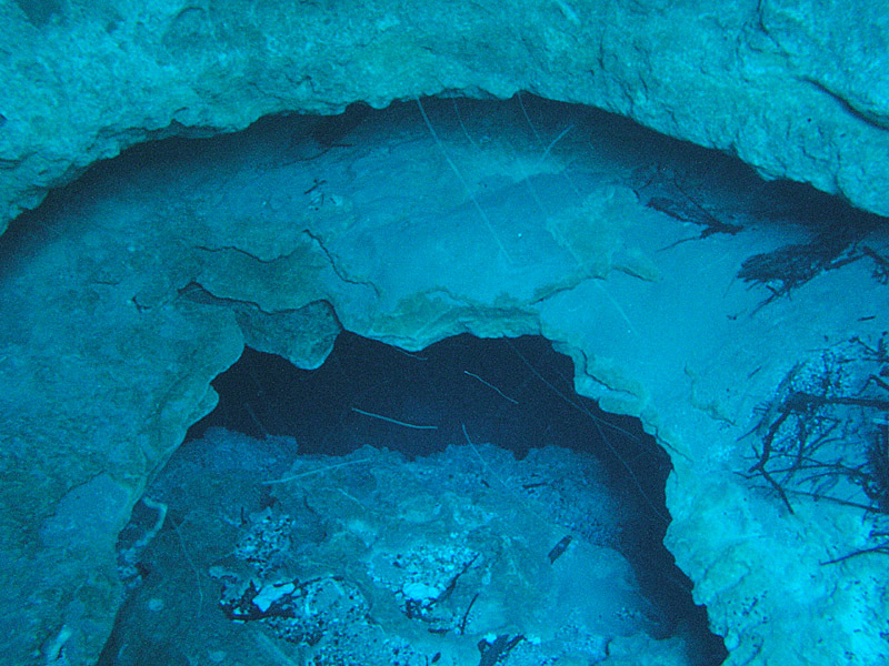 Morrison Spring - lower cavern entrance