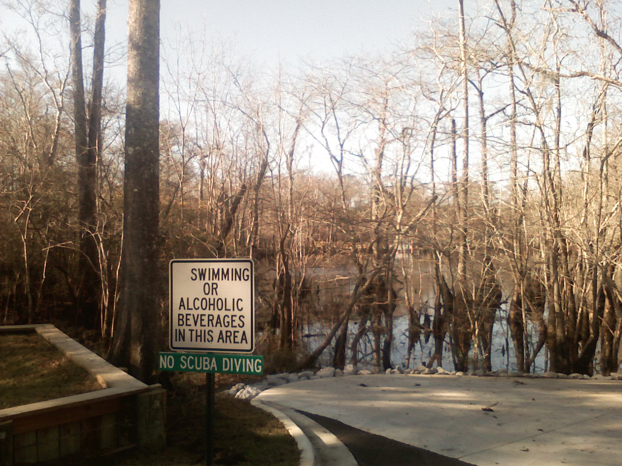 Morrison Springs boat ramp