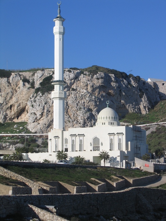 Mosque at Southernmost Point on Gibraltar