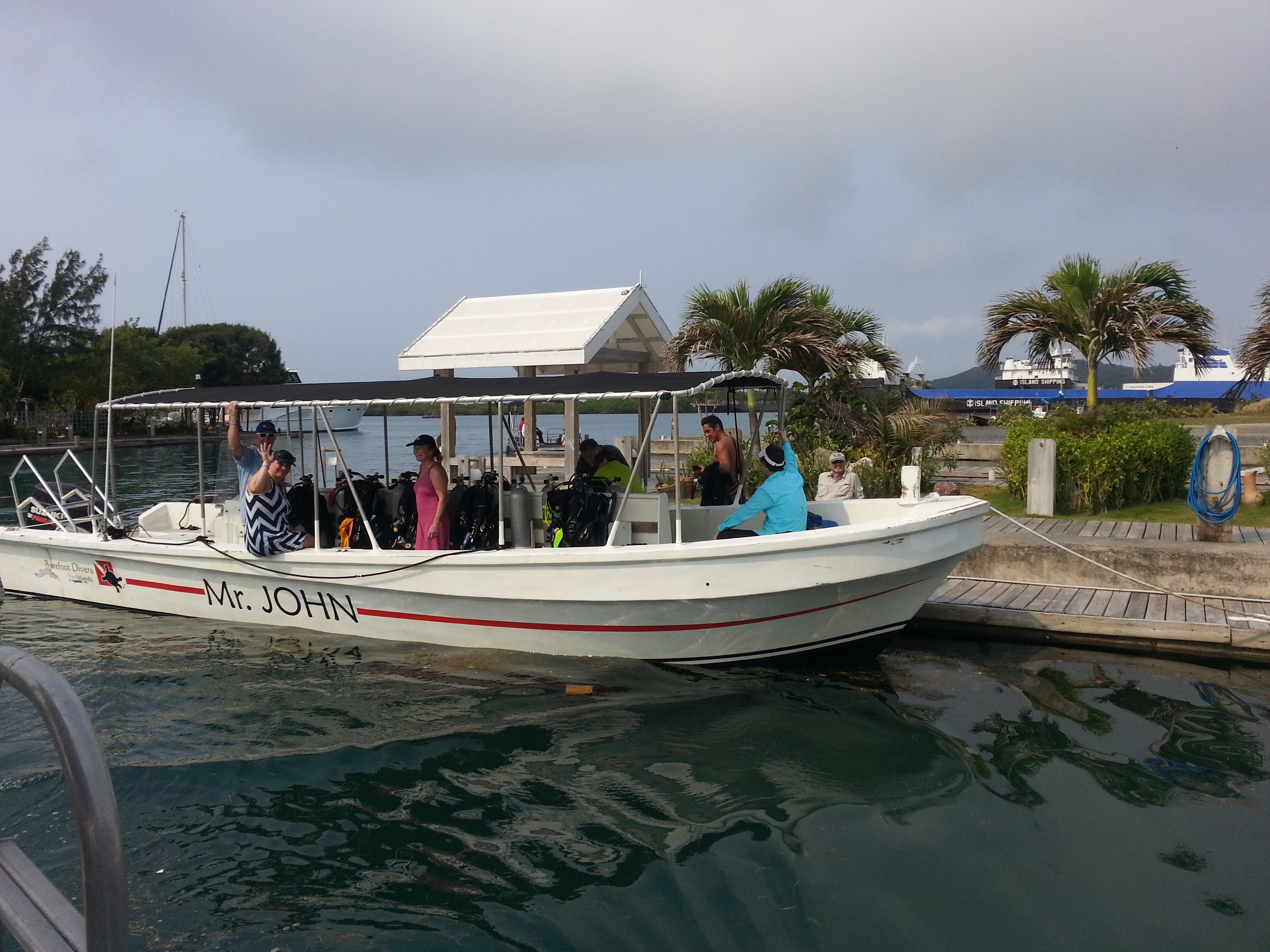 Mr John our Boat