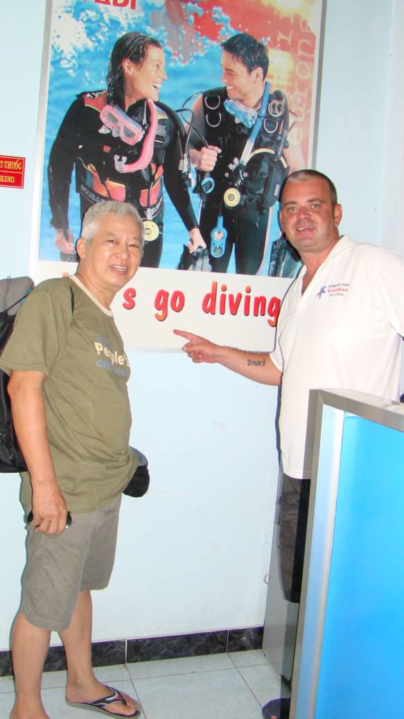 My First Day at PADI Centre