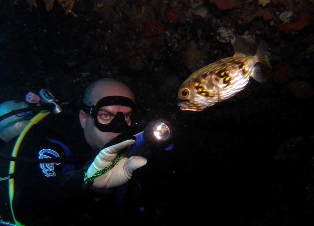 Nick with Puffer