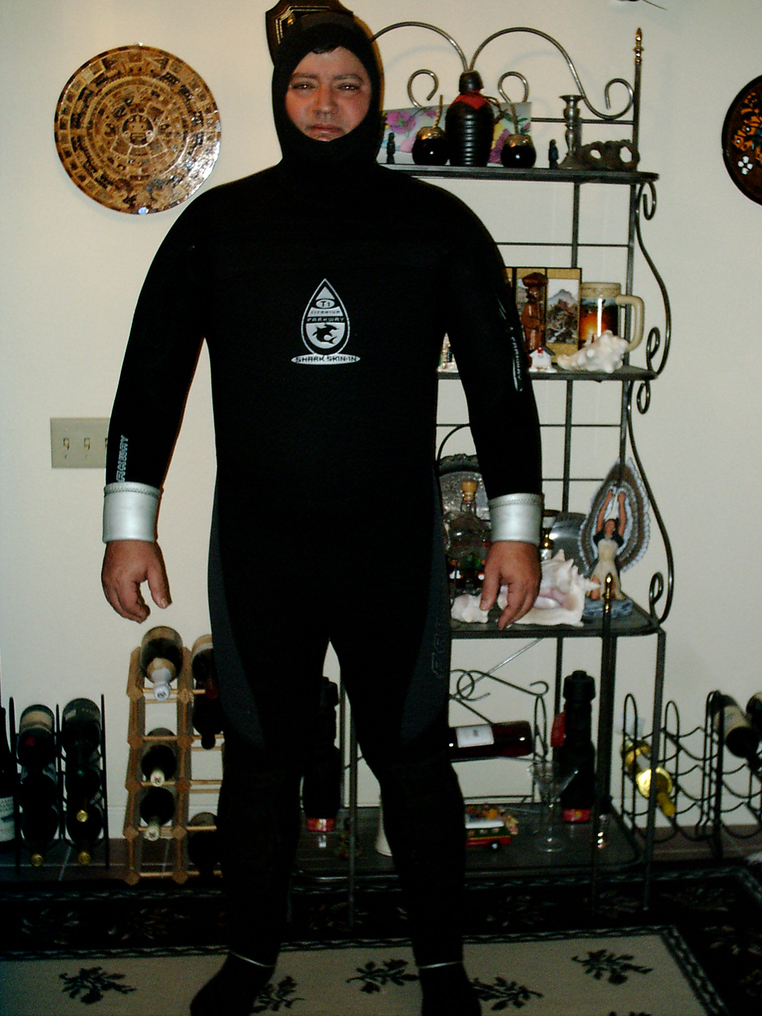Now for a laugh - Me in a semi-dry suit